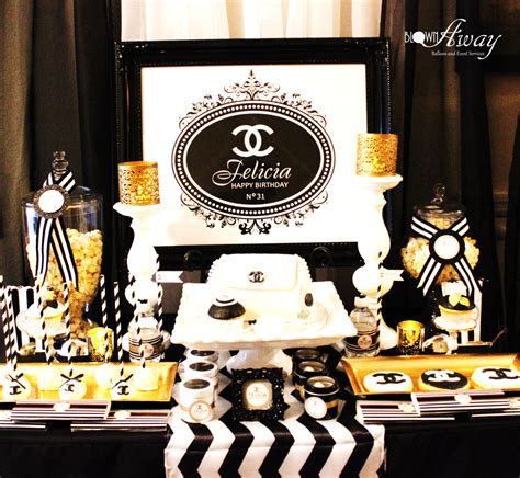 chanel birthday party|Chanel party theme.